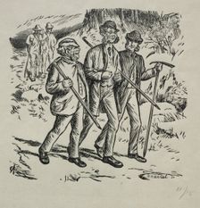 The Three Names, 1869. Creator: Charles Samuel Keene (British, 1823-1891)