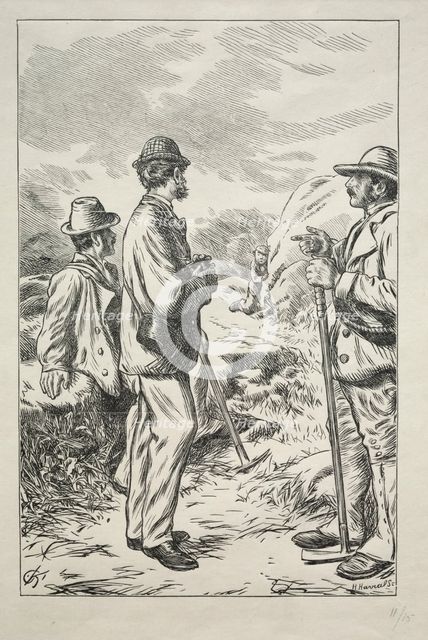 The Three Names, 1869. Creator: Charles Samuel Keene (British, 1823-1891).