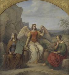 The Three Norns, 1844. Creator: Johan Ludvig Gebhard Lund