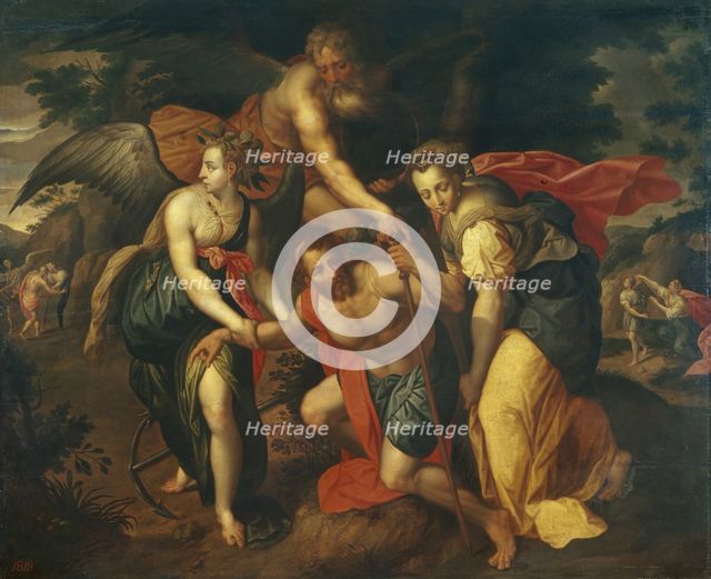 The Three Ages. Artist: Backer, Jacob, de (1540/45-ca. 1600)