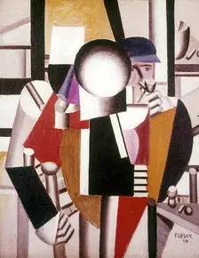 The Three Comrades ('Les trois camarades'), 1920. Creator: Fernand Leger