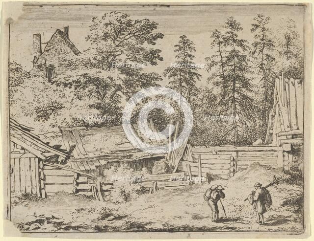 The Three Cottages, 17th century. Creator: Allart van Everdingen.