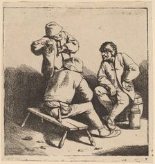 The Three Drinkers. Creator: Cornelis Bega