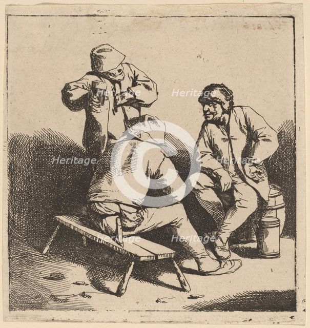The Three Drinkers. Creator: Cornelis Bega.