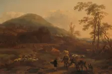 The Three Drovers, 1656. Creator: Nicolaes Berchem