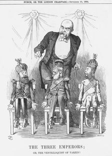 The Three Emperors 1884. Creator: Joseph Swain