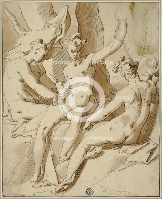 The Three Fates, 1590/1600. Creator: Unknown.