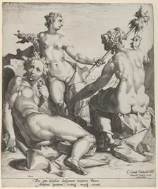 The Three Fates, ca. 1589. Creators: Cornelis Cornelisz van Haarlem, Jan Muller