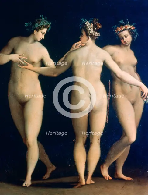 'The Three Graces', 1564-1597. Artist: Francesco Morandini