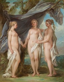 The Three Graces, 1763. Creator: Carle van Loo