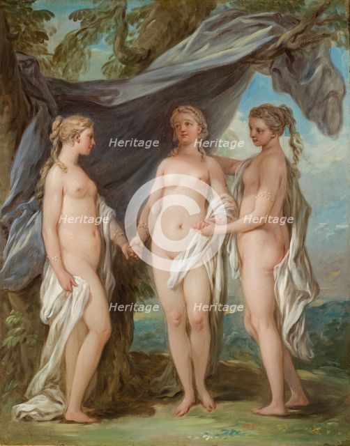 The Three Graces, 1763. Creator: Carle van Loo.