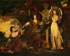 The Three Graces 1773, (c1912). Artist: Sir Joshua Reynolds