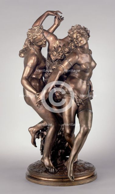The Three Graces, 1872. Creator: Jean-Baptiste Carpeaux.