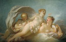 The Three Graces 18th century. Artist: Jean-Honore Fragonard