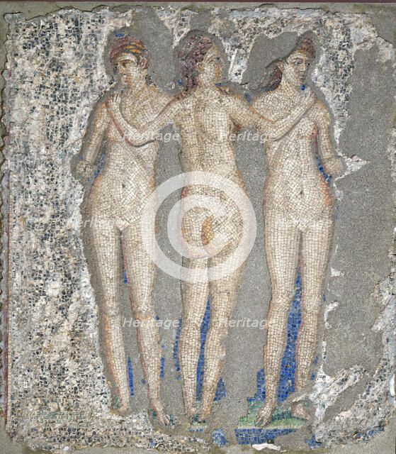 The Three Graces, 1st century. Creator: Classical Antiquities.
