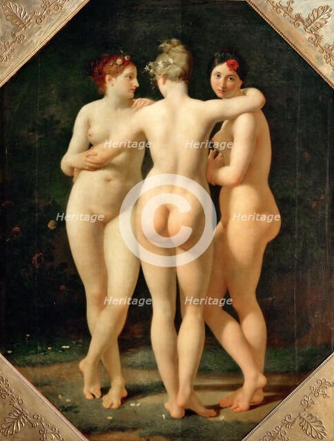 The Three Graces. Artist: Regnault, Jean-Baptiste (1754-1829)