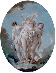 The Three Graces c1725-1770. Artist: François Boucher