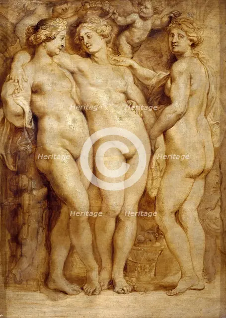 The Three Graces, ca 1620-1623. Creator: Rubens, Pieter Paul (1577-1640).
