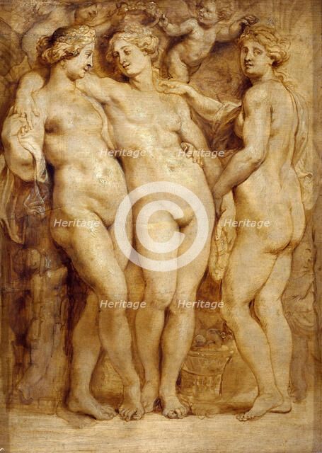 The Three Graces, ca 1620-1623. Creator: Rubens, Pieter Paul (1577-1640).