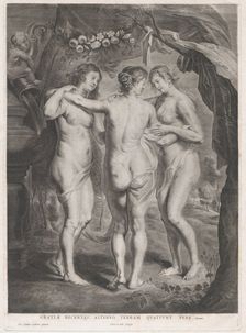 The Three Graces, ca. 1630-45. Creator: Pieter de Jode II