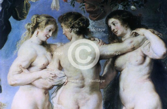 'The Three Graces', (detail), c1636-1638. Artist: Peter Paul Rubens
