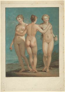 The Three Graces, n.d. Creator: Jean Francois Janinet
