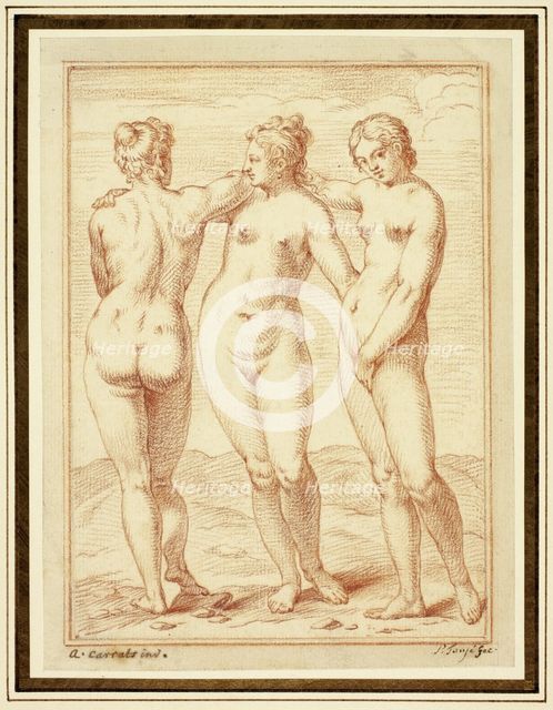 The Three Graces, n.d. Creator: Pierre Tanje.