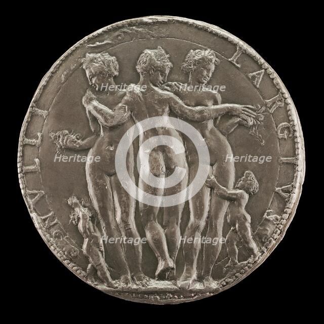 The Three Graces [reverse], c. 1550/1575. Creator: Unknown.