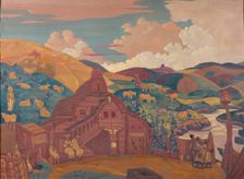 The Three Joys, 1916. Artist: Roerich, Nicholas (1874-1947)