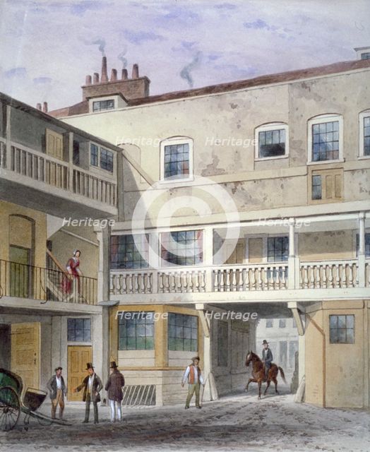 The Three Kings Inn on Piccadilly, Westminster, London, 1856. Artist: Thomas Hosmer Shepherd