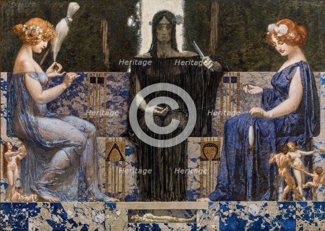 The three Parcae, c1910. Creator: Rothaug, Alexander (1870-1946).