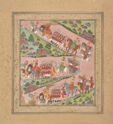 The Three Roads, ca. 1840. Creator: Unknown