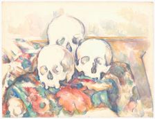 The Three Skulls, 1902/06. Creator: Paul Cezanne