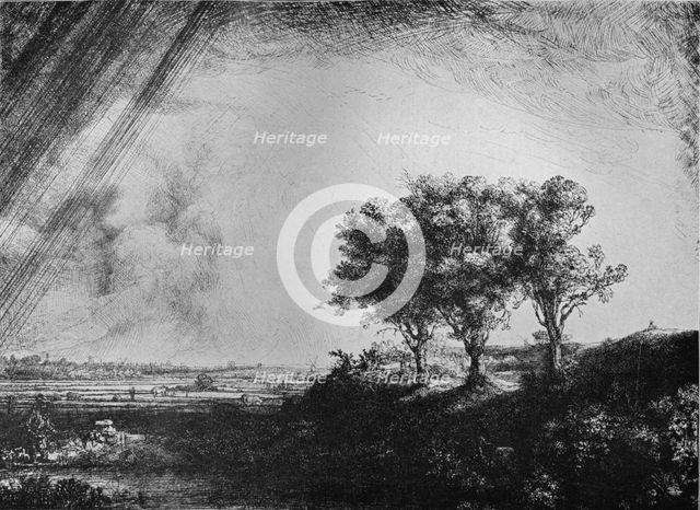 'The Three Trees', 1643. Artist: Rembrandt Harmensz van Rijn.