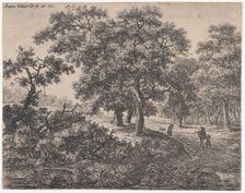 The Three Trees, 17th century. Creator: Anthonie Waterloo