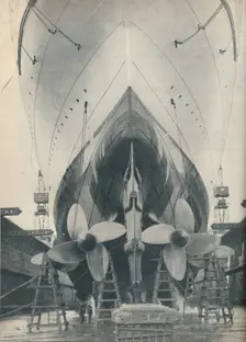 The Thrust of the Modern Liner's Mighty Engines 1936