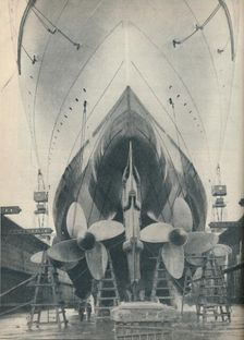 The Thrust of the Modern Liner's Mighty Engines 1936
