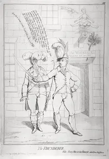 The Thunderer 1782. Artist: Anon
