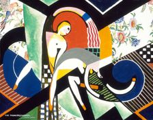 The Thundershower, ca. 1917-1918. Creator: Henry Lyman Saÿen
