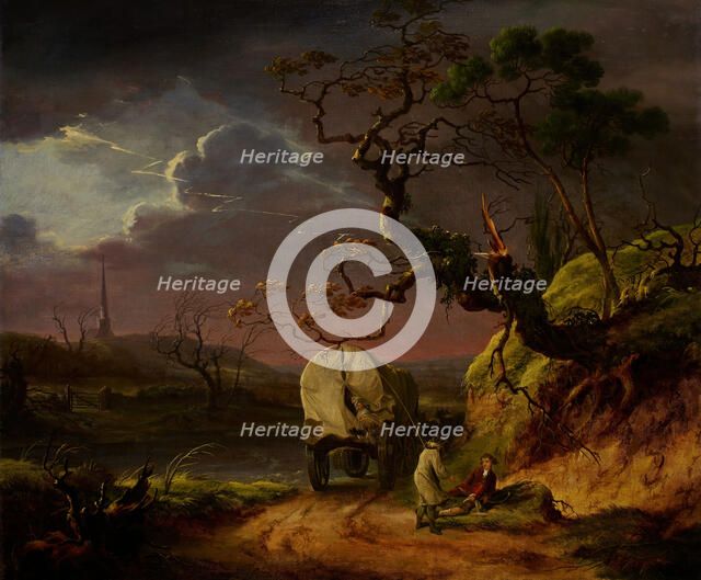The Thunderstorm, 1780. Creator: William Ashford.