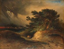 The Thunderstorm, 1843. Creator: Johannes Tavenraat