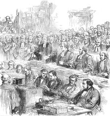 The Tichborne trial in the court of Queen's Bench, 1871. Creator: Unknown