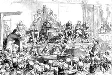 The Tichborne Trial: sketch in court, 1871. Creator: Unknown