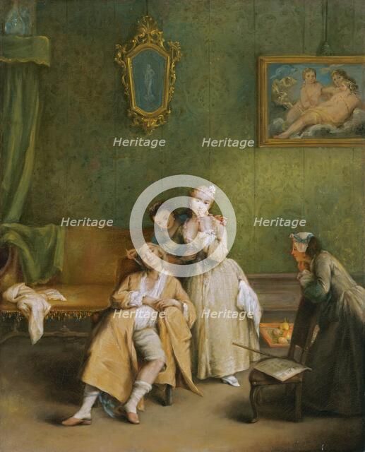 The Tickle, 1755. Creator: Pietro Longhi.