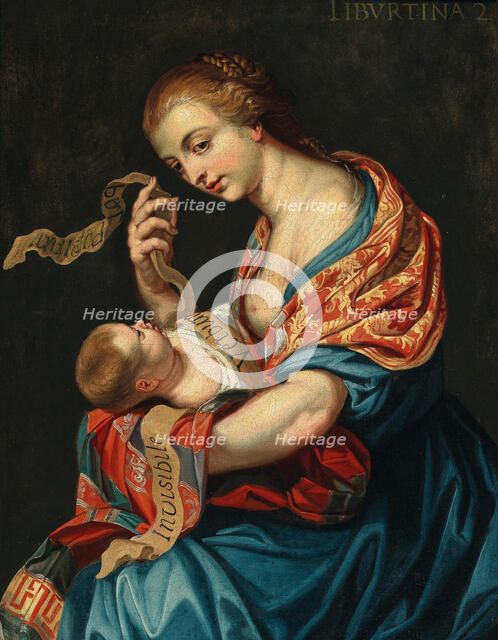 The Tiburtine Sibyl, First third of 17th cen. Creator: Hoecke, Jan van den (1611-1651).