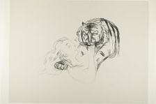 The Tiger, 1908/09. Creator: Edvard Munch