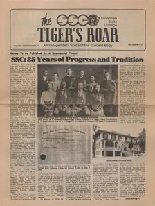 The Tiger's Roar: An Independent Voice of the Student Body, Volume XXXII, 1975-12. Creator: Unknown
