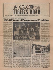 The Tiger's Roar: An Independent Voice of the Student Body, Volume XXXII, 1975-12. Creator: Unknown
