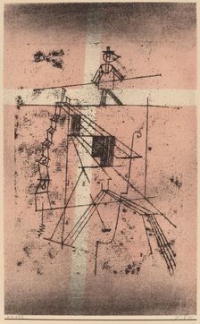 The Tight Rope Walker (Seiltänzer), 1923. Creator: Paul Klee
