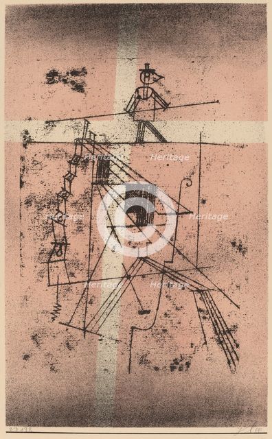 The Tight Rope Walker (Seiltänzer), 1923. Creator: Paul Klee.